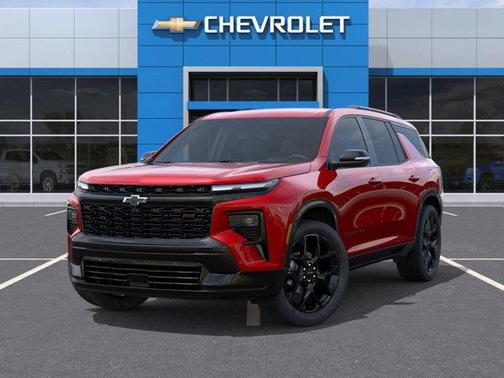 Radiant Red 2026 Chevrolet Traverse RS