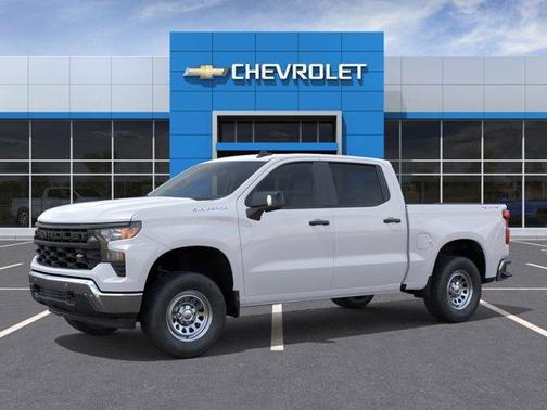 Summit White 2026 Chevrolet Silverado 1500 WT