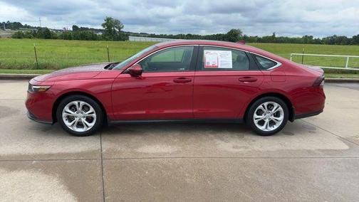 Red 2025 Honda Accord LX