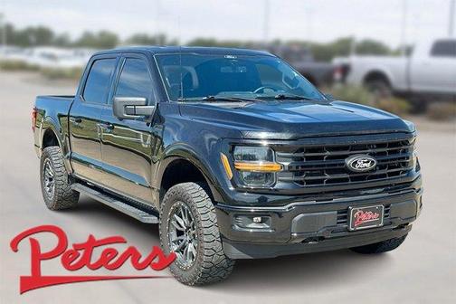 Black 2024 Ford F-150 XLT