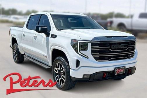 Summit White 2024 GMC Sierra 1500 AT4