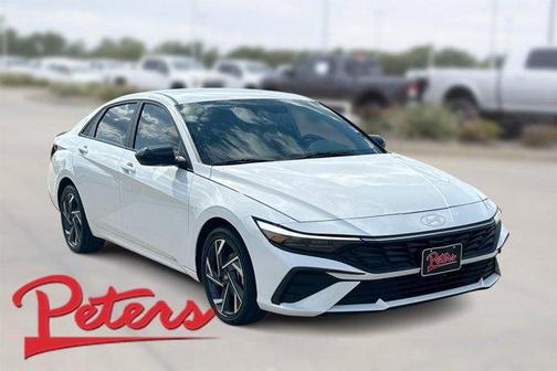 White 2025 Hyundai ELANTRA HEV SEL