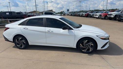 White 2025 Hyundai ELANTRA HEV SEL