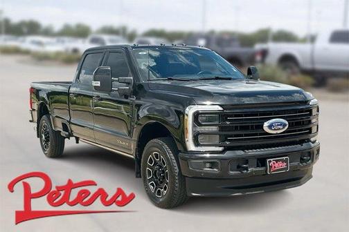 Black 2025 Ford F-250 Platinum