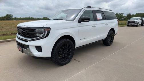 Oxford White 2025 Ford Expedition Max Platinum
