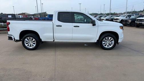 Summit White 2024 Chevrolet Silverado 1500 Custom