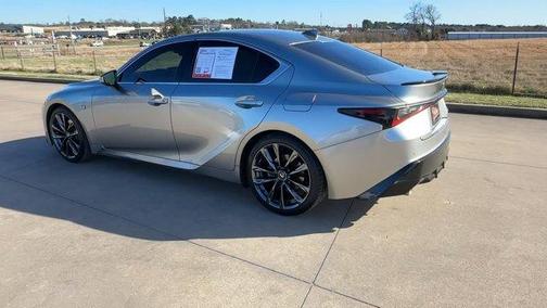 Silver 2023 Lexus IS 350 F Sport