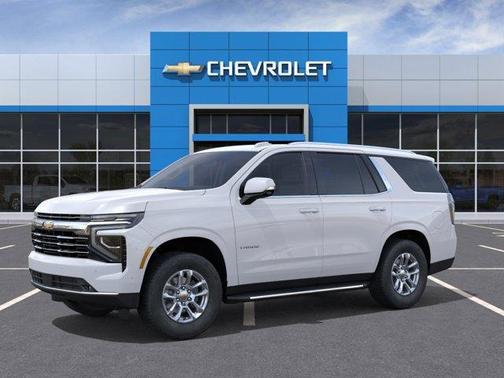 Summit White 2026 Chevrolet Tahoe LT