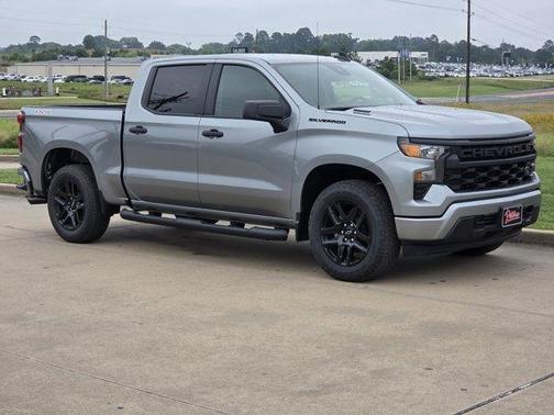 Sterling Gray Metallic 2026 Chevrolet Silverado 1500 Custom