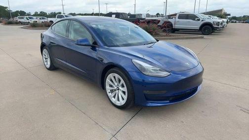 Blue 2023 Tesla Model 3 Long Range