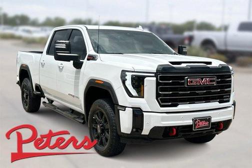 Summit White 2025 GMC Sierra 2500 AT4