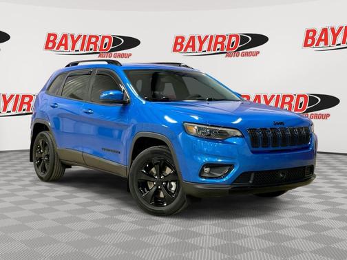 Hydro Blue Pearlcoat 2021 Jeep Cherokee Latitude Plus