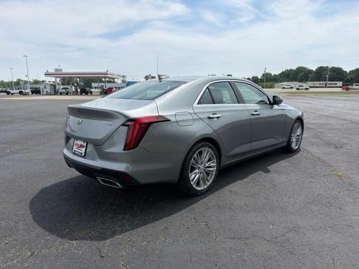 Silver 2023 Cadillac CT4 Premium Luxury