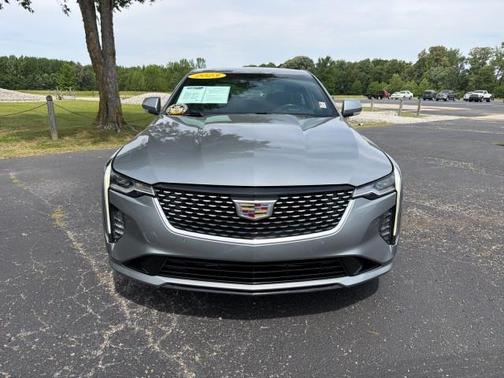 Silver 2023 Cadillac CT4 Premium Luxury