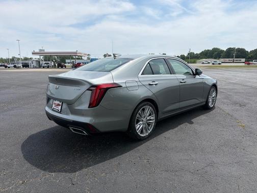 Silver 2023 Cadillac CT4 Premium Luxury