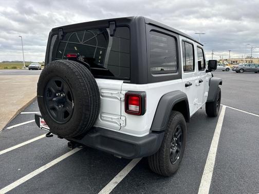 White 2024 Jeep Wrangler Sport