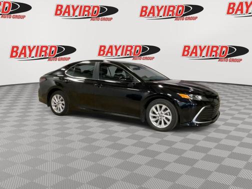 Midnight Black Metallic 2022 Toyota Camry LE
