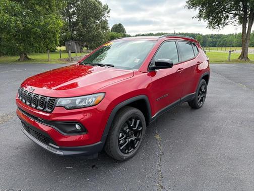 Red 2026 Jeep Compass Latitude