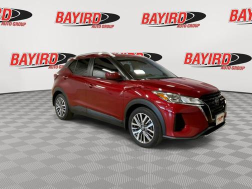 Scarlet Ember 2021 Nissan Kicks SV