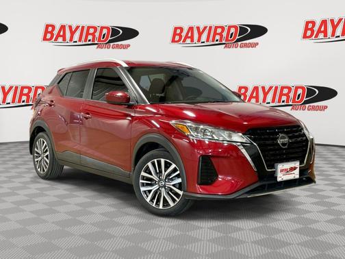 Scarlet Ember 2021 Nissan Kicks SV