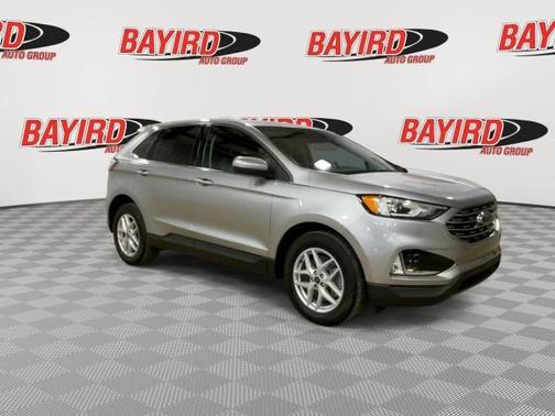Silver 2021 Ford Edge SEL