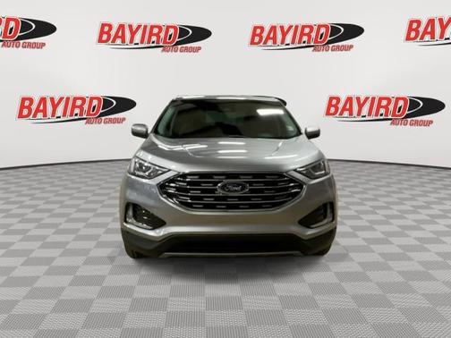 Silver 2021 Ford Edge SEL