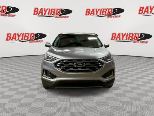 Silver 2021 Ford Edge SEL