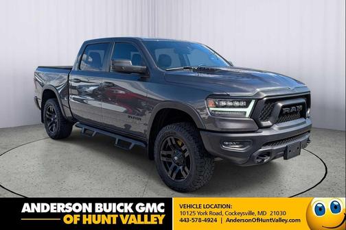 Granite Crystal Metallic Clearcoat 2022 RAM 1500 Rebel