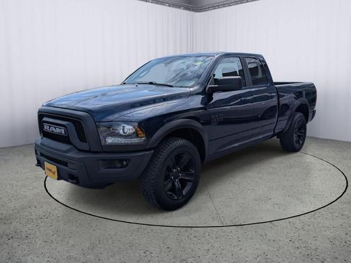 Patriot Blue Pearlcoat 2022 RAM 1500 Classic Warlock Quad Cab 4x4 6'4' Box
