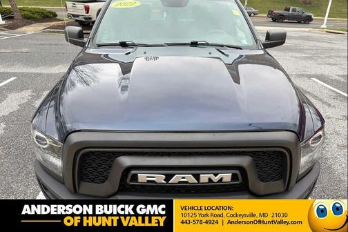 Patriot Blue Pearlcoat 2022 RAM 1500 Classic Warlock Quad Cab 4x4 6'4' Box