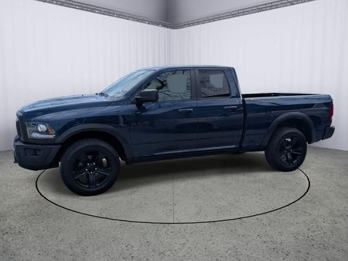 Patriot Blue Pearlcoat 2022 RAM 1500 Classic Warlock Quad Cab 4x4 6'4' Box