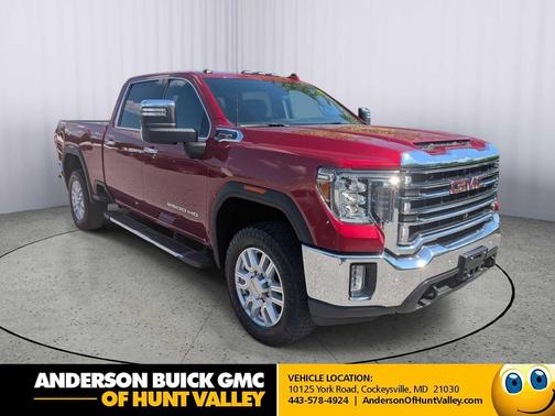 Red Quartz Tintcoat 2020 GMC Sierra 2500 SLT