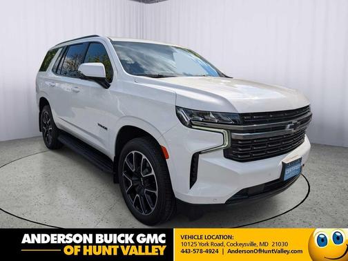 Summit White 2022 Chevrolet Tahoe 4WD RST