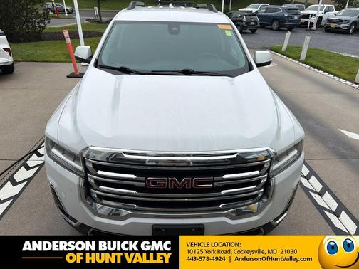 Summit White 2023 GMC Acadia AWD SLT