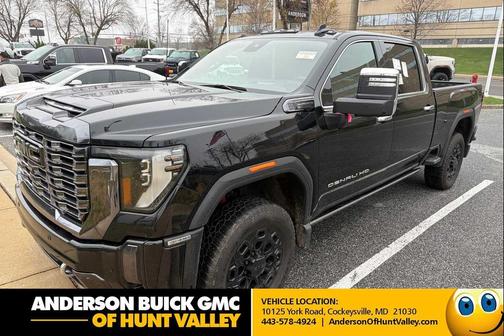 Onyx Black 2024 GMC Sierra 3500 Denali