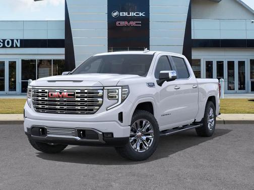 Glacier White Tricoat 2026 GMC Sierra 1500 Denali