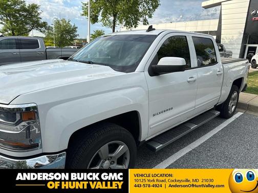 Summit White 2017 Chevrolet Silverado 1500 1LT