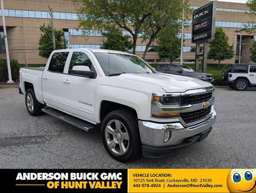 Summit White 2017 Chevrolet Silverado 1500 1LT
