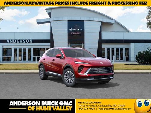Brilliant Red 2026 Buick Envision Preferred AWD