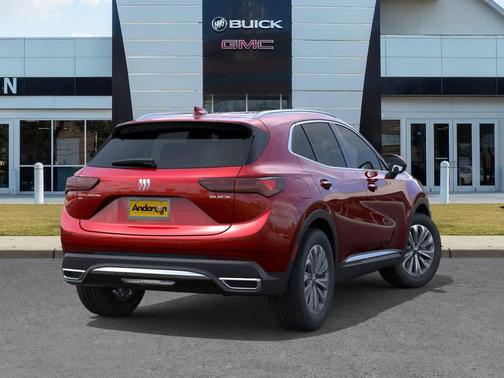 Brilliant Red 2026 Buick Envision Preferred AWD