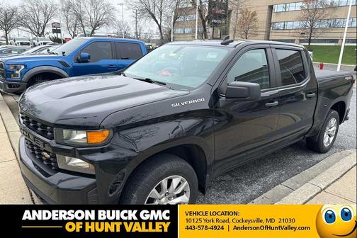 Black 2021 Chevrolet Silverado 1500 Custom