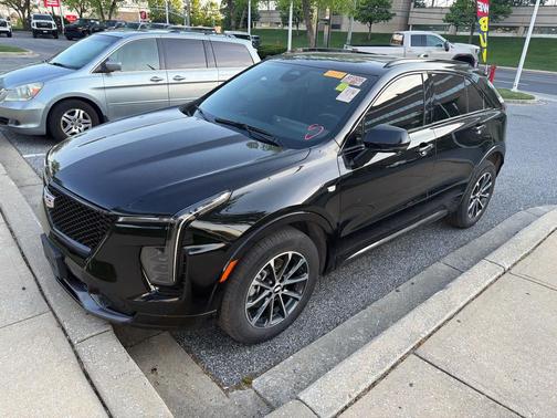 Stellar Black Metallic 2024 Cadillac XT4 Sport