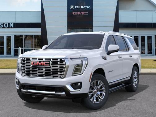 Glacier White Tricoat 2026 GMC Yukon Denali