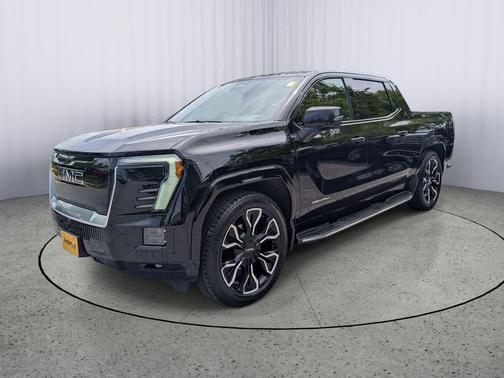 Onyx Black 2025 GMC Sierra EV Max Range Denali