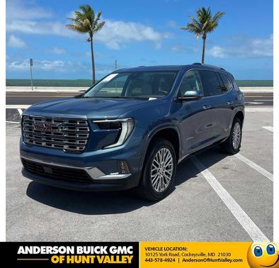 Downpour Metallic 2025 GMC Acadia Denali