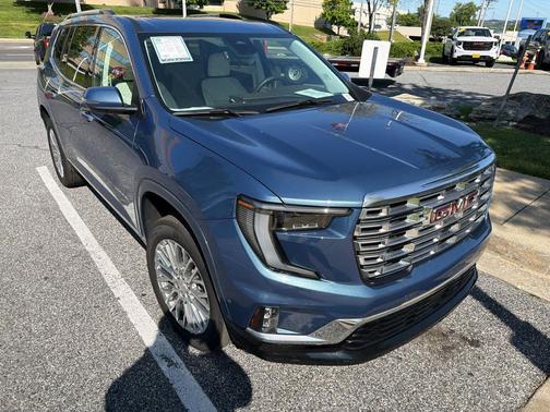 Downpour Metallic 2025 GMC Acadia Denali