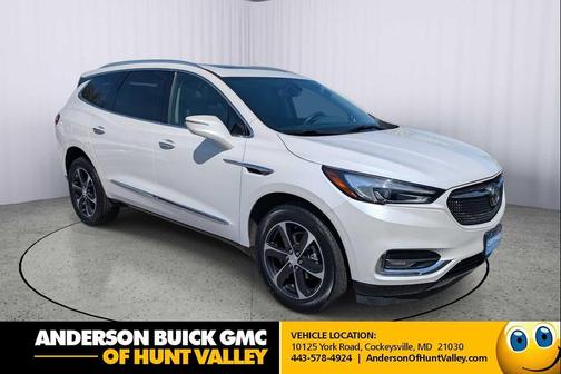 White Frost Tricoat 2021 Buick Enclave AWD Essence