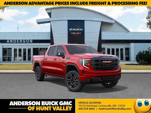 Volcanic Red Tintcoat 2026 GMC Sierra 1500 AT4