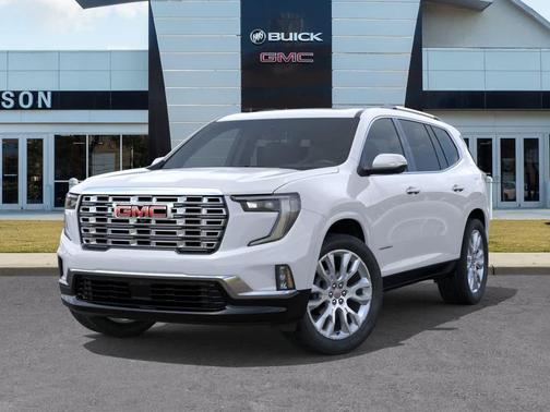 Glacier White Tricoat 2026 GMC Acadia Denali
