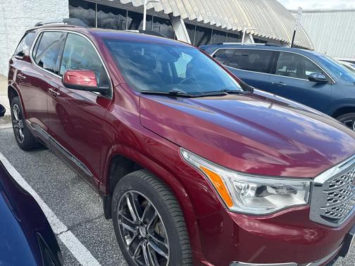 Crimson Red Tintcoat 2018 GMC Acadia Denali